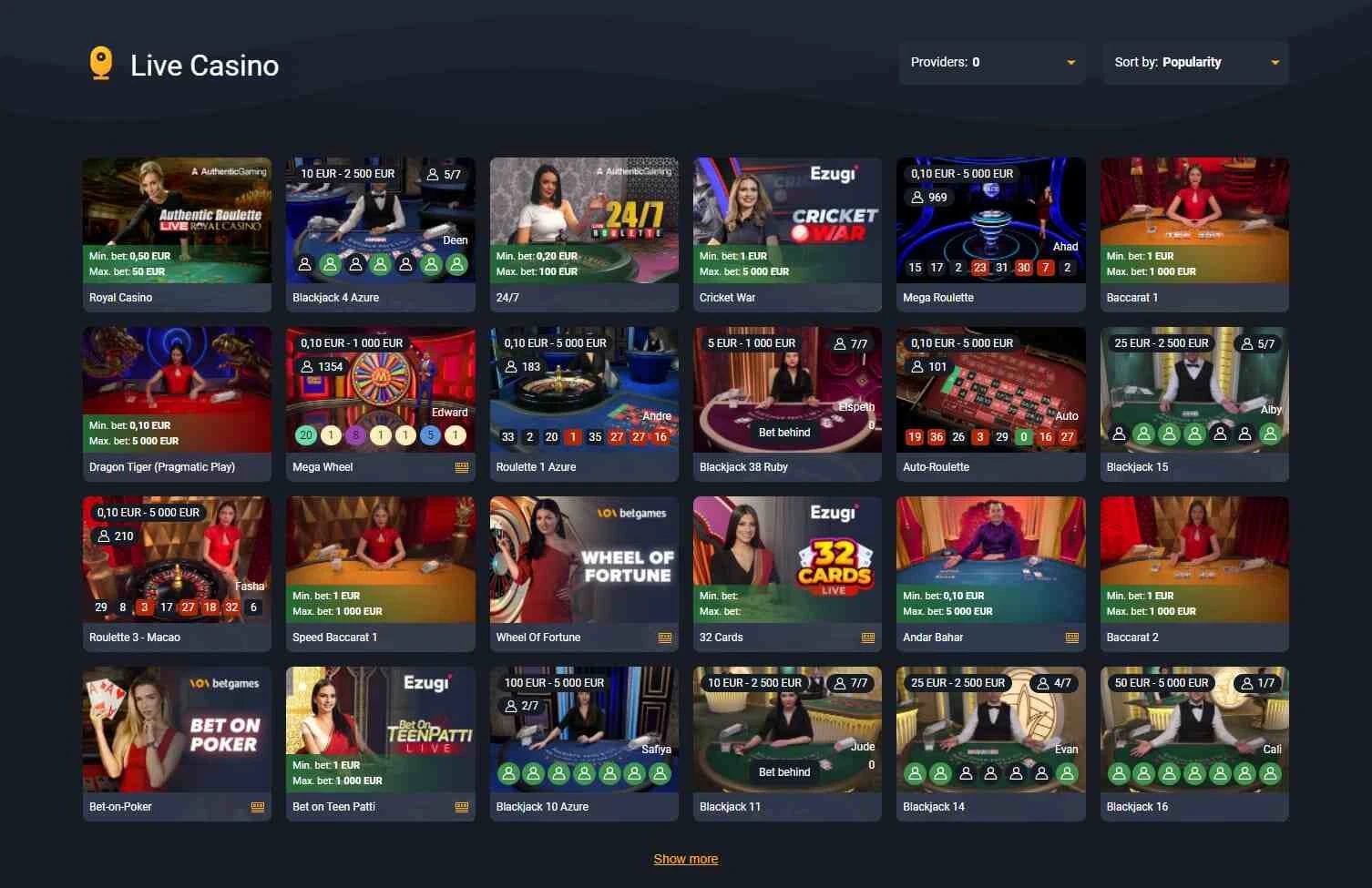 casino graphic